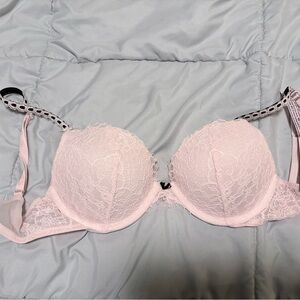 Victoria's Secret Light Pink Lace Push-Up Bra